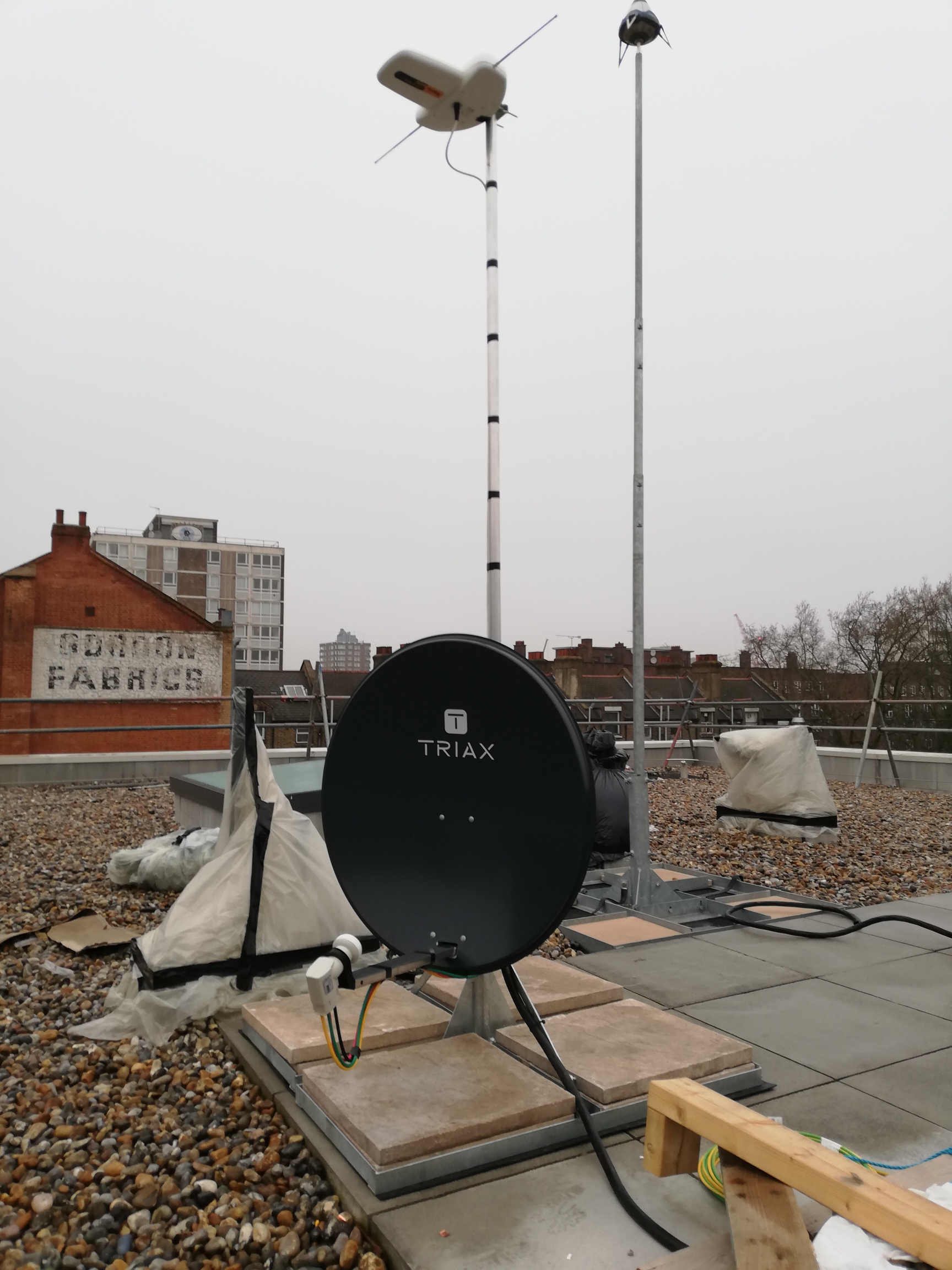 Satellite on roof Installation in Hemel Hempstead