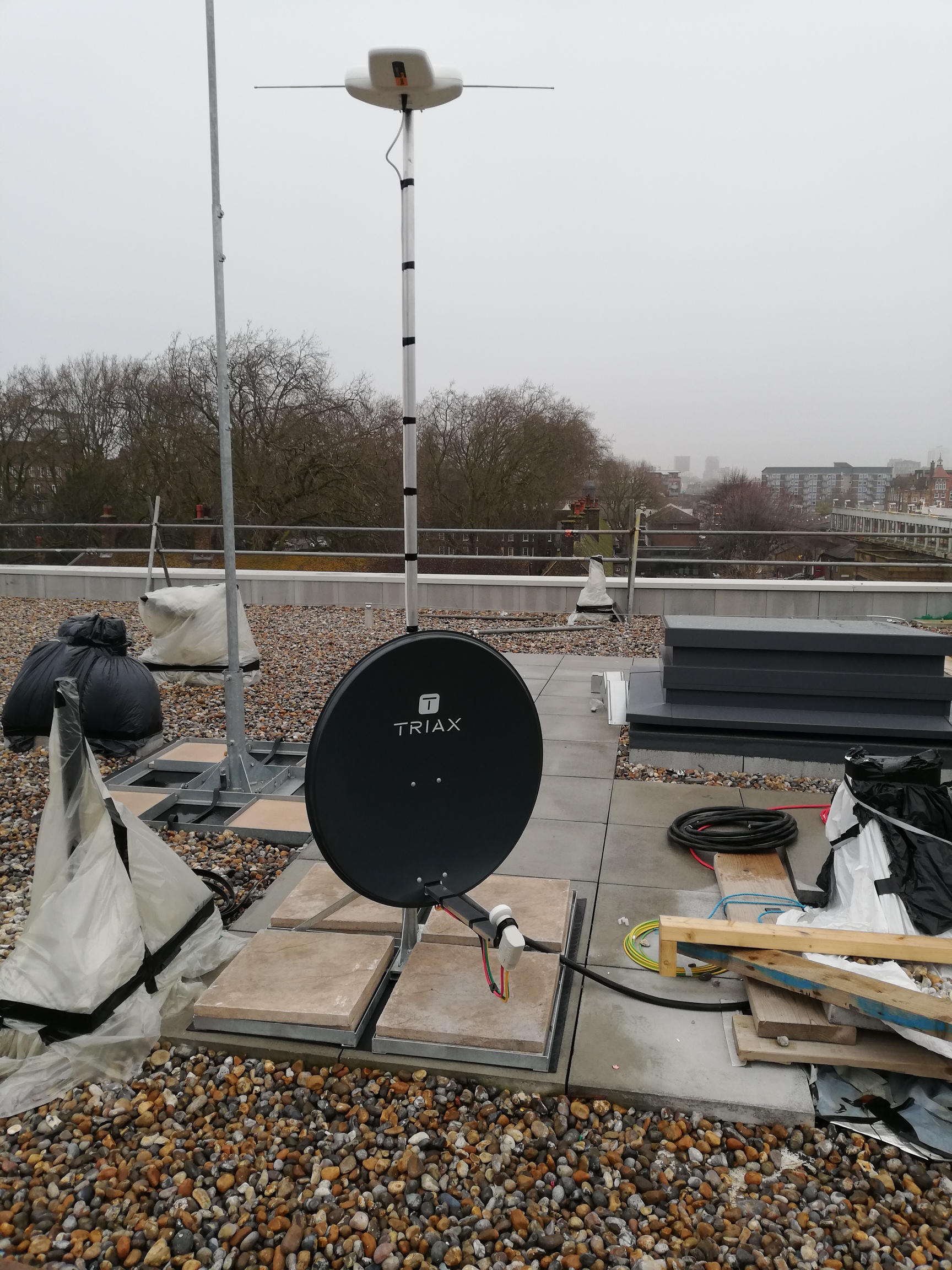 Satellite on roof Installation Hemel Hempstead