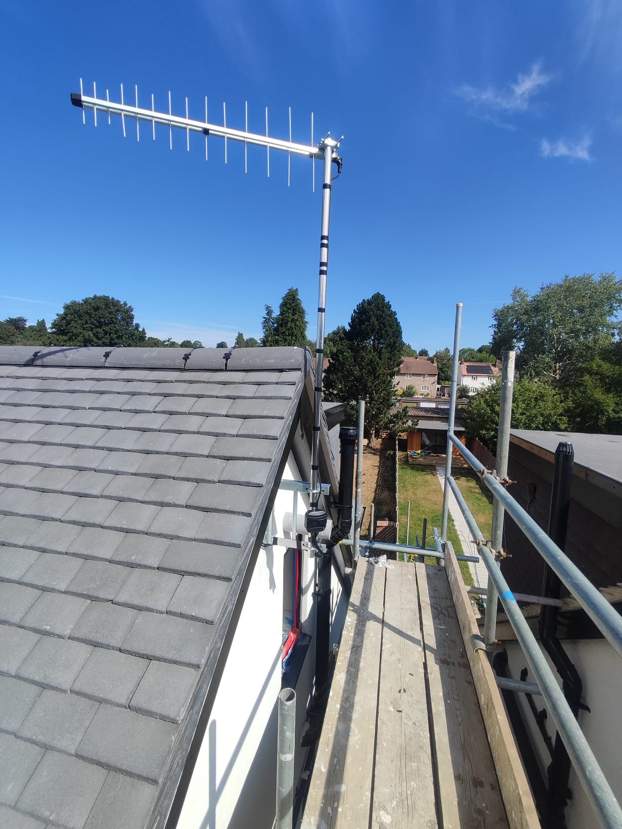 New aerial installation in st Alban's