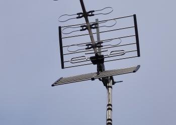 New high gain digital aerial installation 