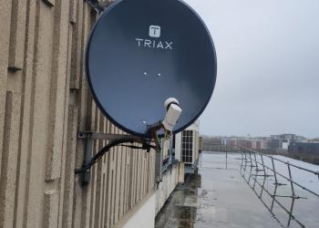 Satellite Dish installation in Leighton Buzzard by Robson Aerial Services