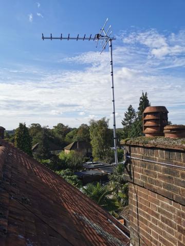 new digital aerial installed in watford