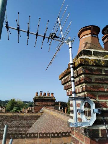 New high gain digital aerial installed in harpenden 